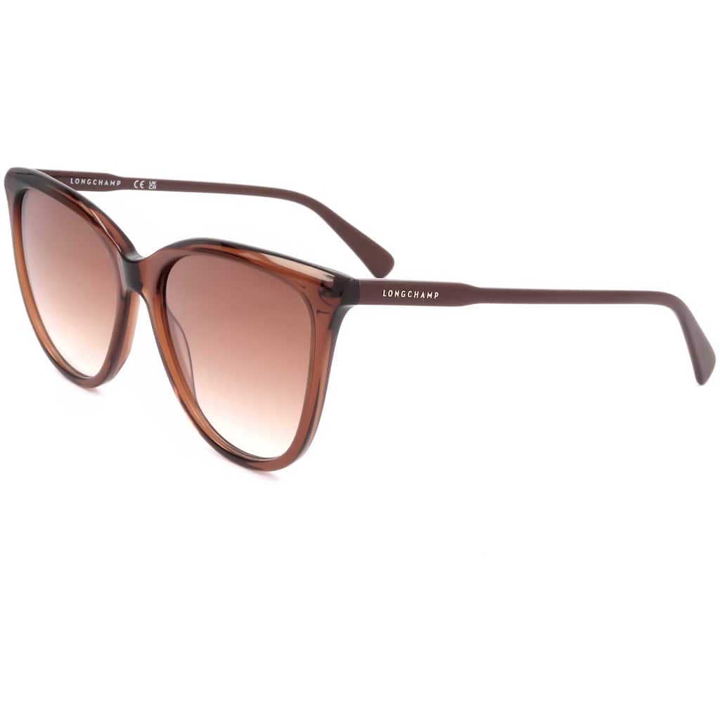 Longchamp Women's 56mm Brown Sunglasses LO718S-201