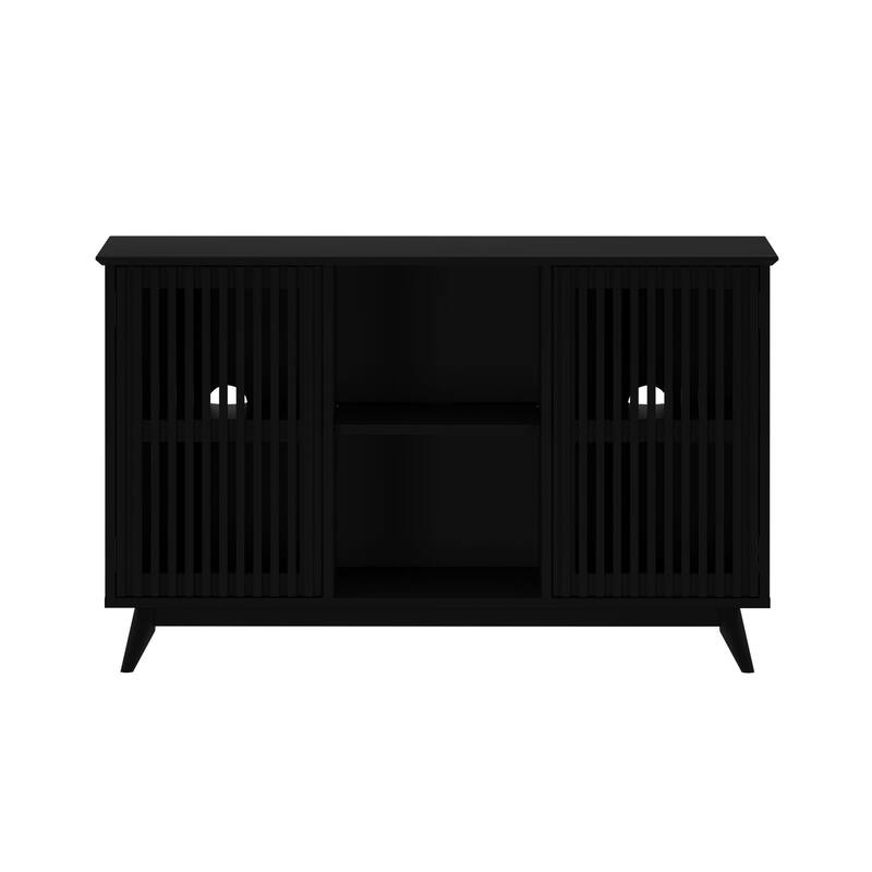 Plank and Beam Mid-Century Modern 2-Door TV Stand