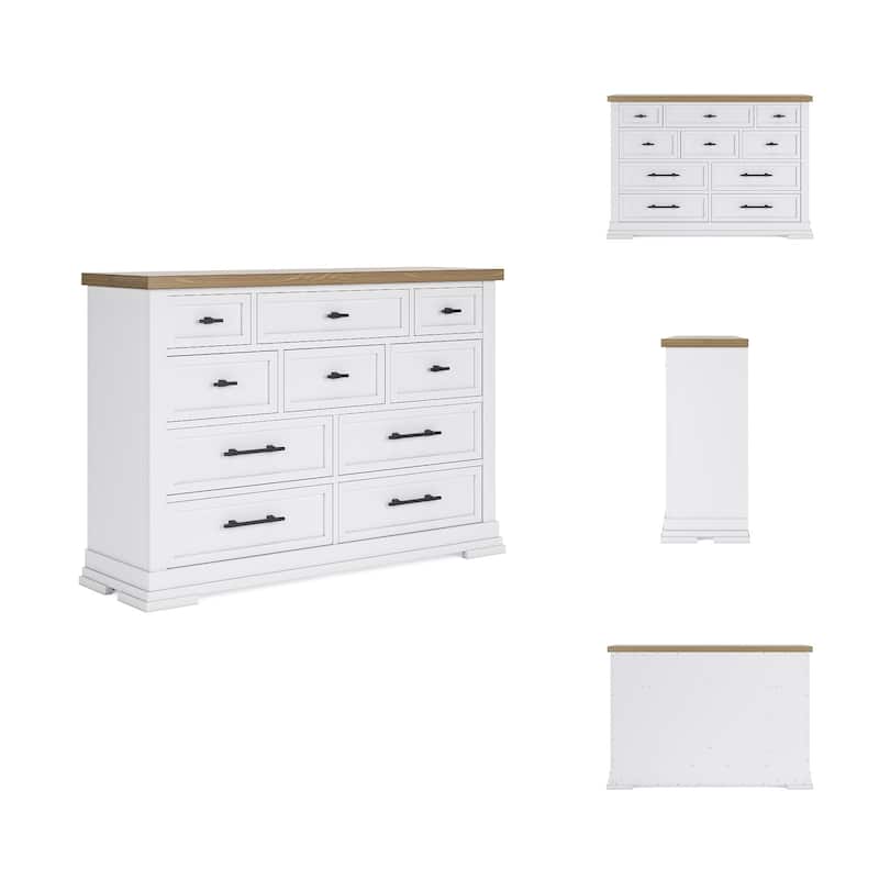 Signature Design by Ashley Ashbryn White/Brown Dresser