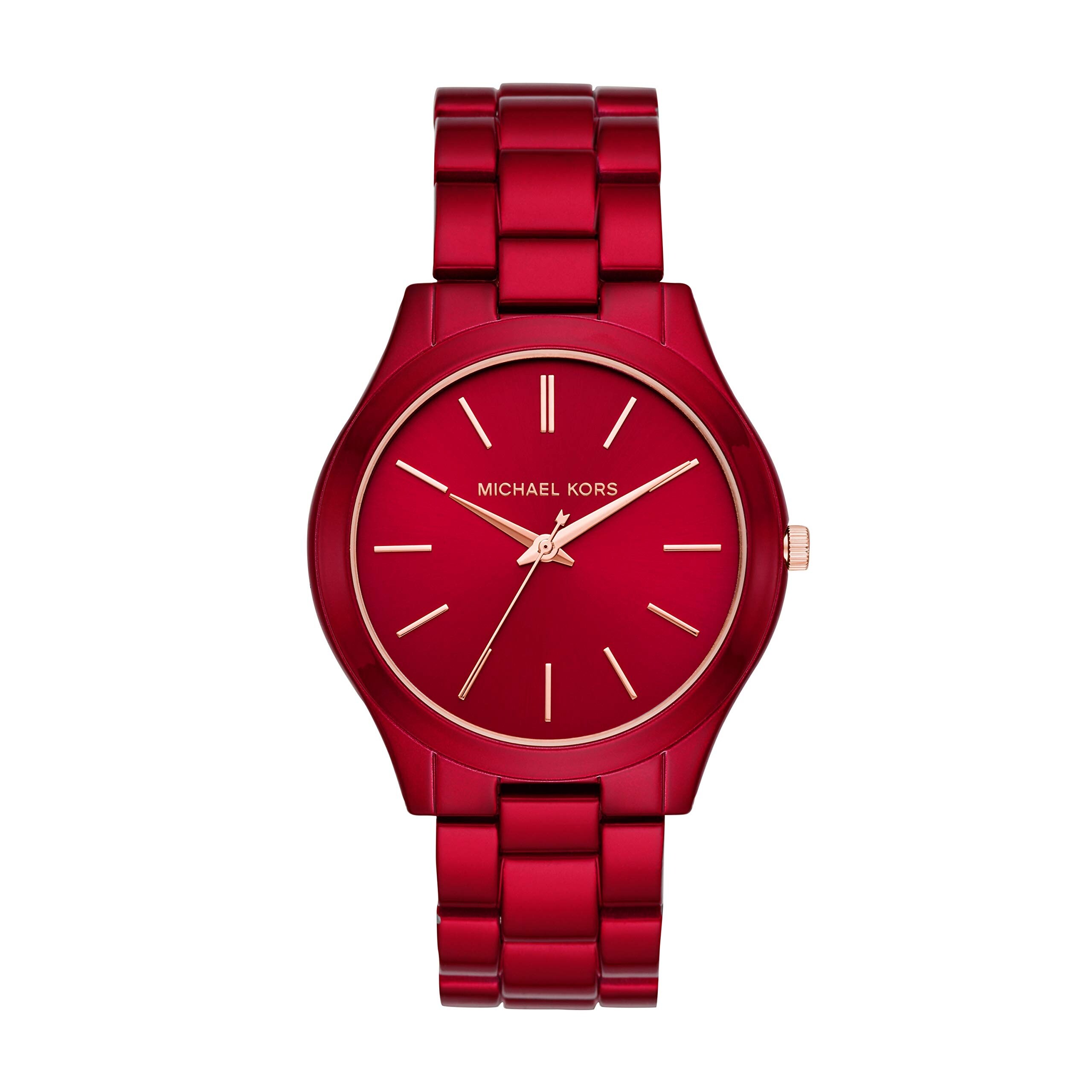 michael kors women's watch green face