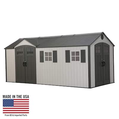 Lifetime 17.5 FT x 8 FT Outdoor Storage Shed