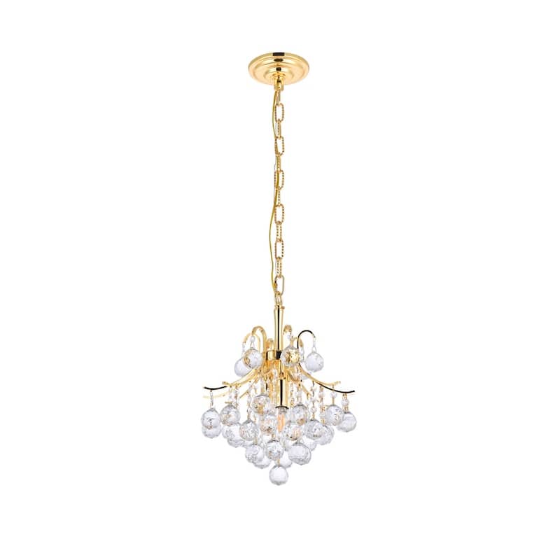 Fleur Illumination 3 light Gold Pendant