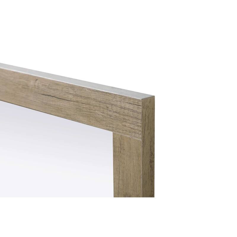 Solene Wooden Rectangle Mirror (24-30 x 36 in.)