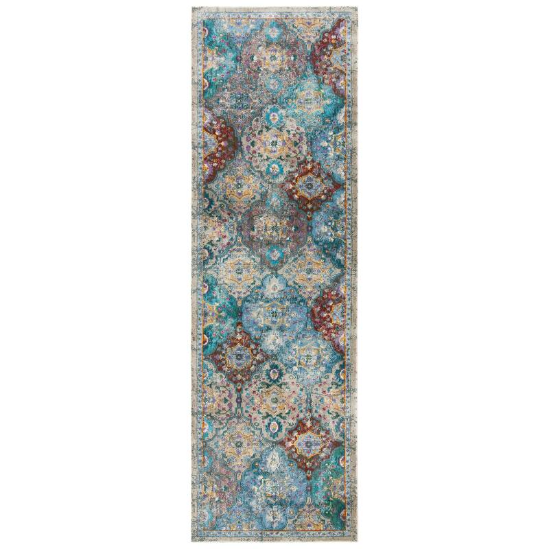 SAFAVIEH Luxor Rosanne Floral Distressed Rug