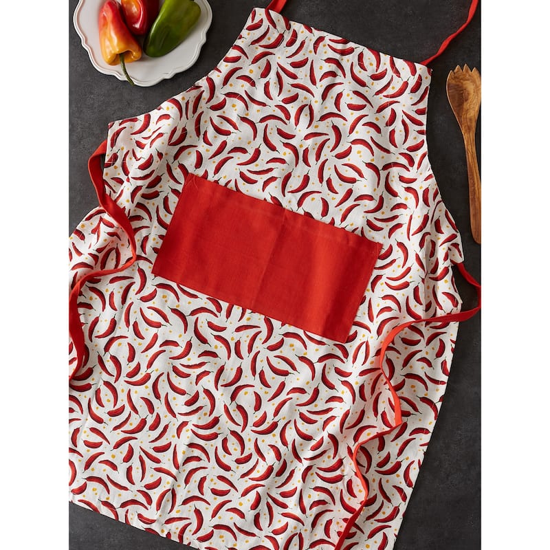 DII Picante Stripe Tassel Table Runner 13x72