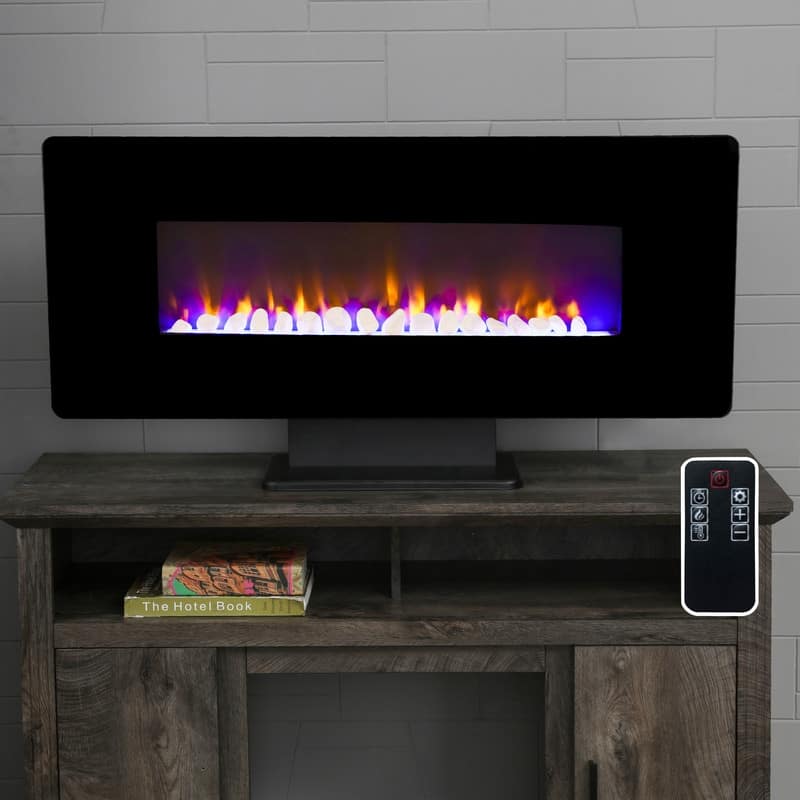 Indoor Wall-mounted FreeStanding Dual Use Electric Fireplace