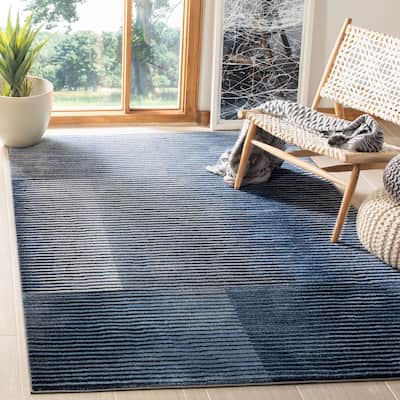 SAFAVIEH Galaxy Sigtraud Mid-Century Modern Geometric Stripe Rug