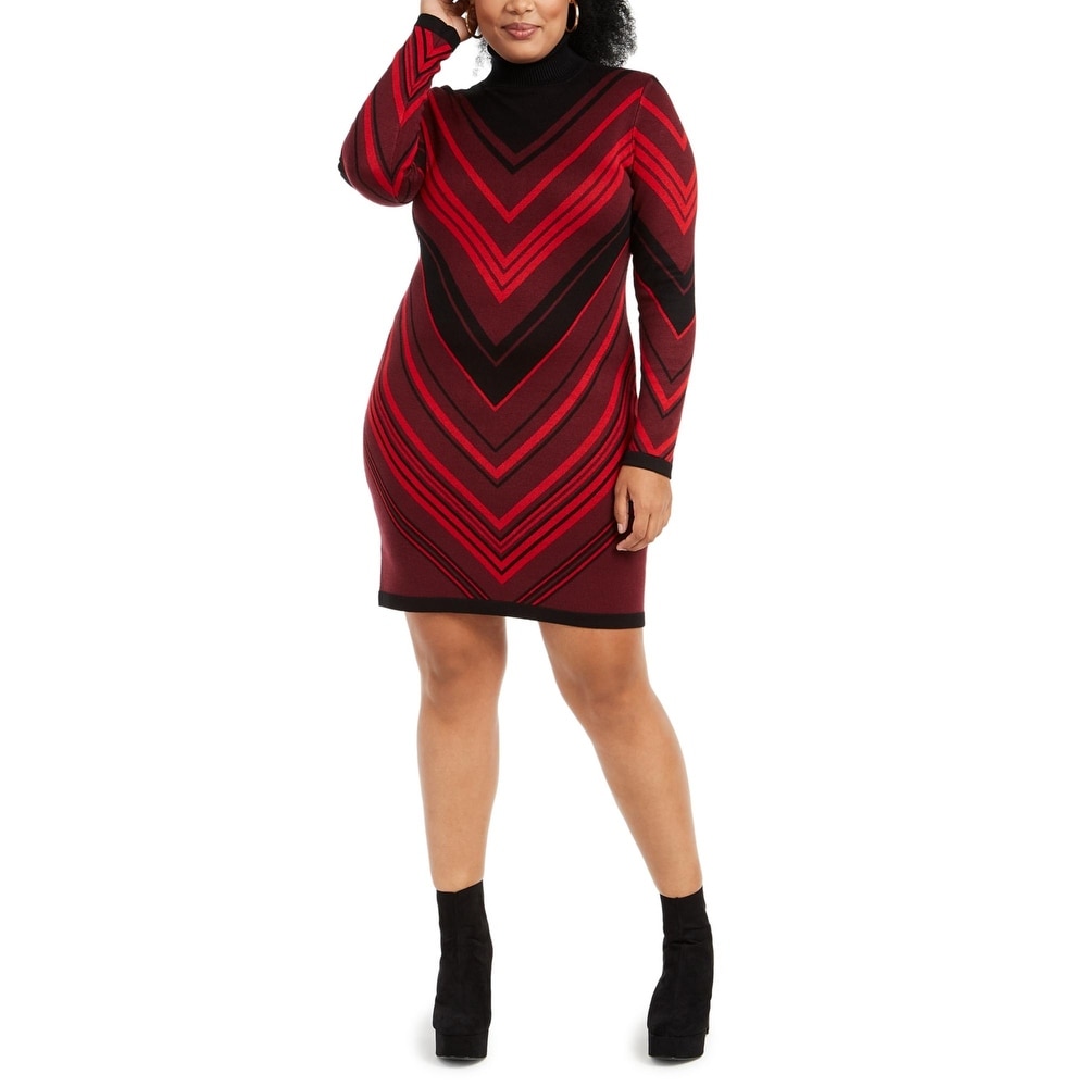 planet gold sweater dress