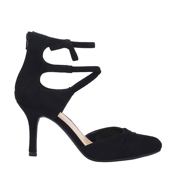 impo stretch black heels