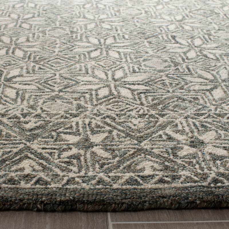 SAFAVIEH Handmade Micro-Loop Sudeshna Wool Rug