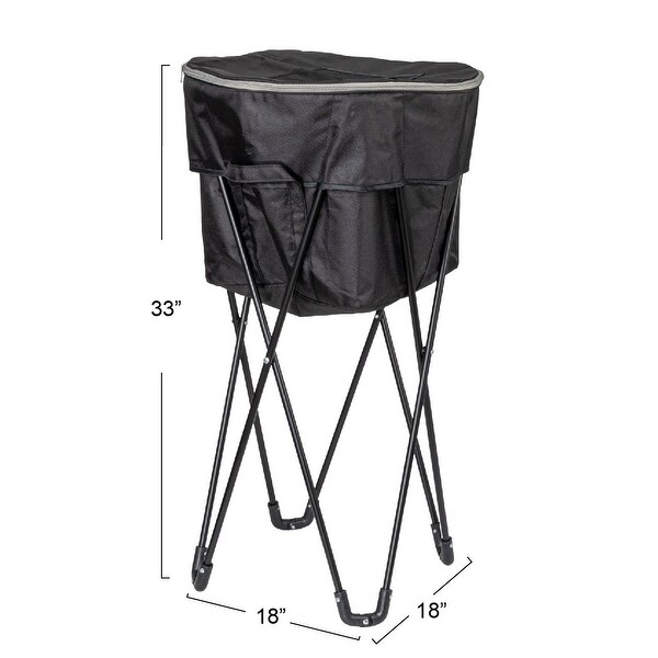 Household Essentials Thermal Standing Cooler with Travel Bag