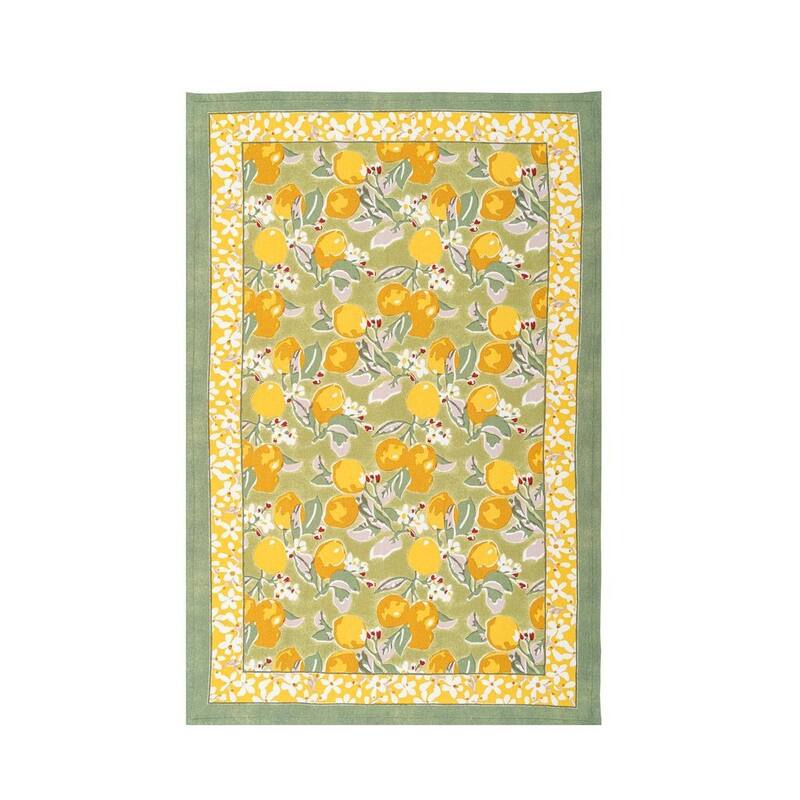Couleur Nature Citron Tea Towels - Set of 3 - 20" x 30"