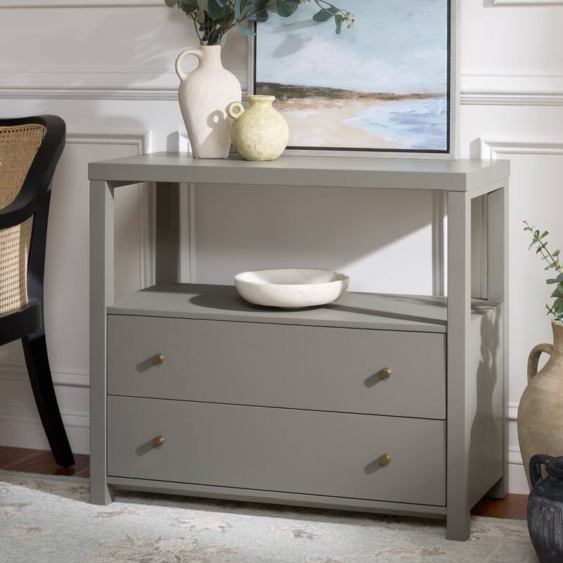 SAFAVIEH Home Ernest 2-Drawer 1-Shelf Chest