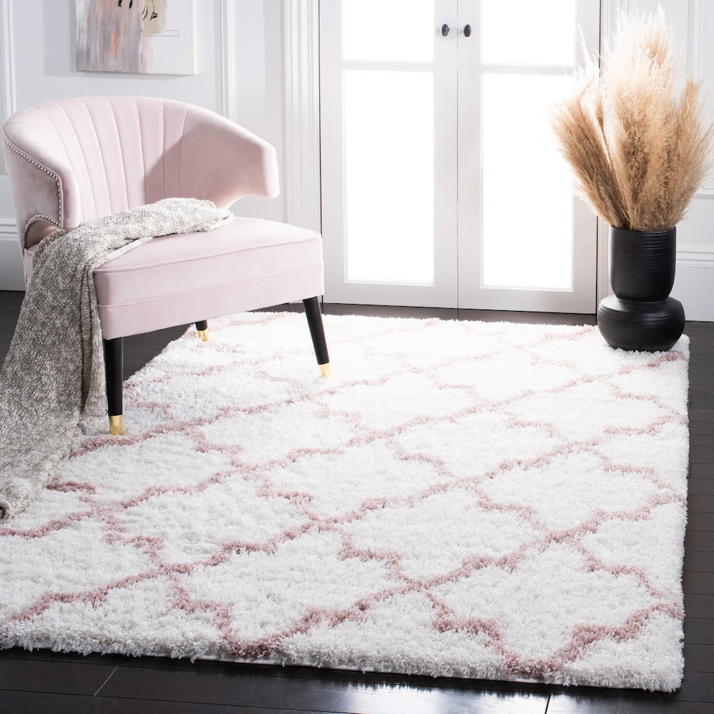 SAFAVIEH Tahoe Shag Riekie Moroccan 1.2-inch Thick Rug