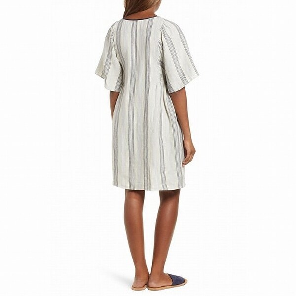 caslon linen dress