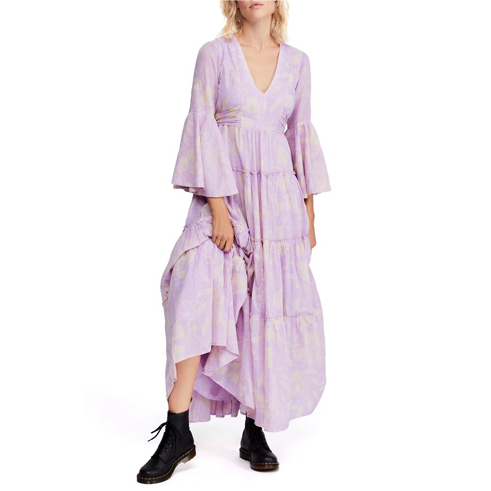 free people purple dress