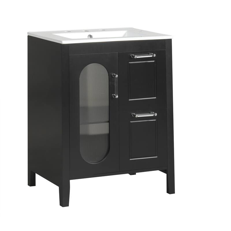 24" Bathroom Vanity with Sink