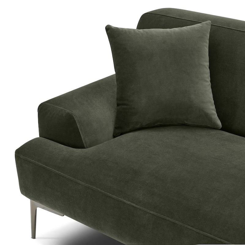 Mineta 92" Velvet Performance Fabric Sofa