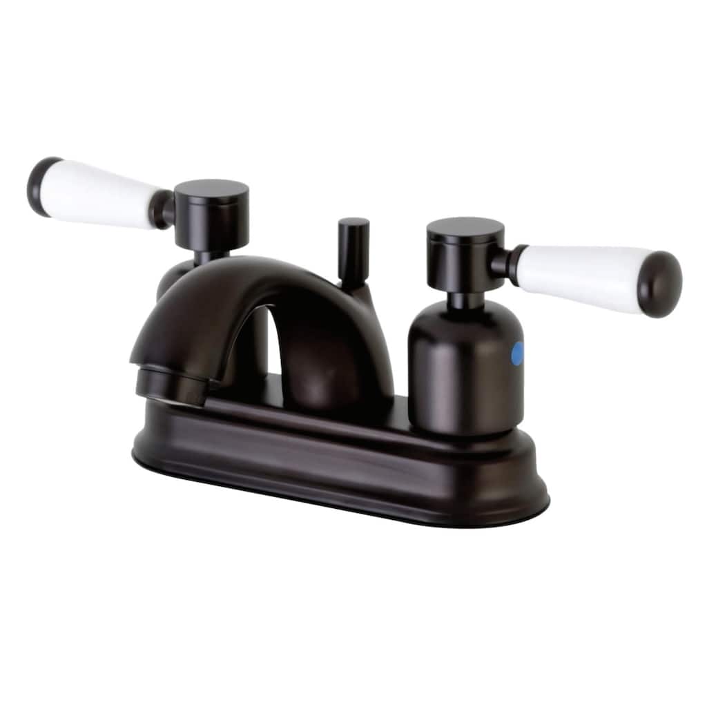 Kingston Brass Paris 1.2 GPM Centerset Bathroom Faucet with Porcelain