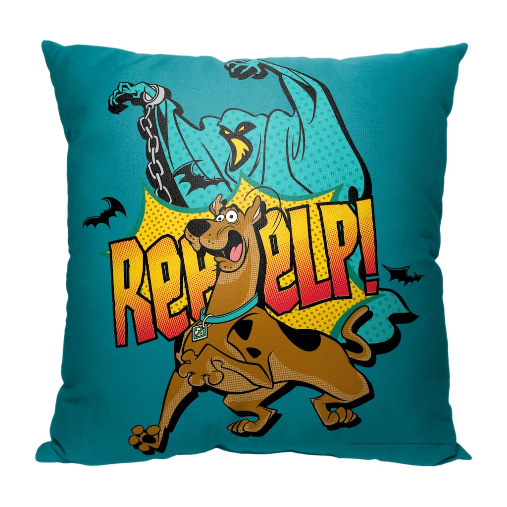 Warner Brothers Scooby-Doo Help 18 Inch Throw Pillow