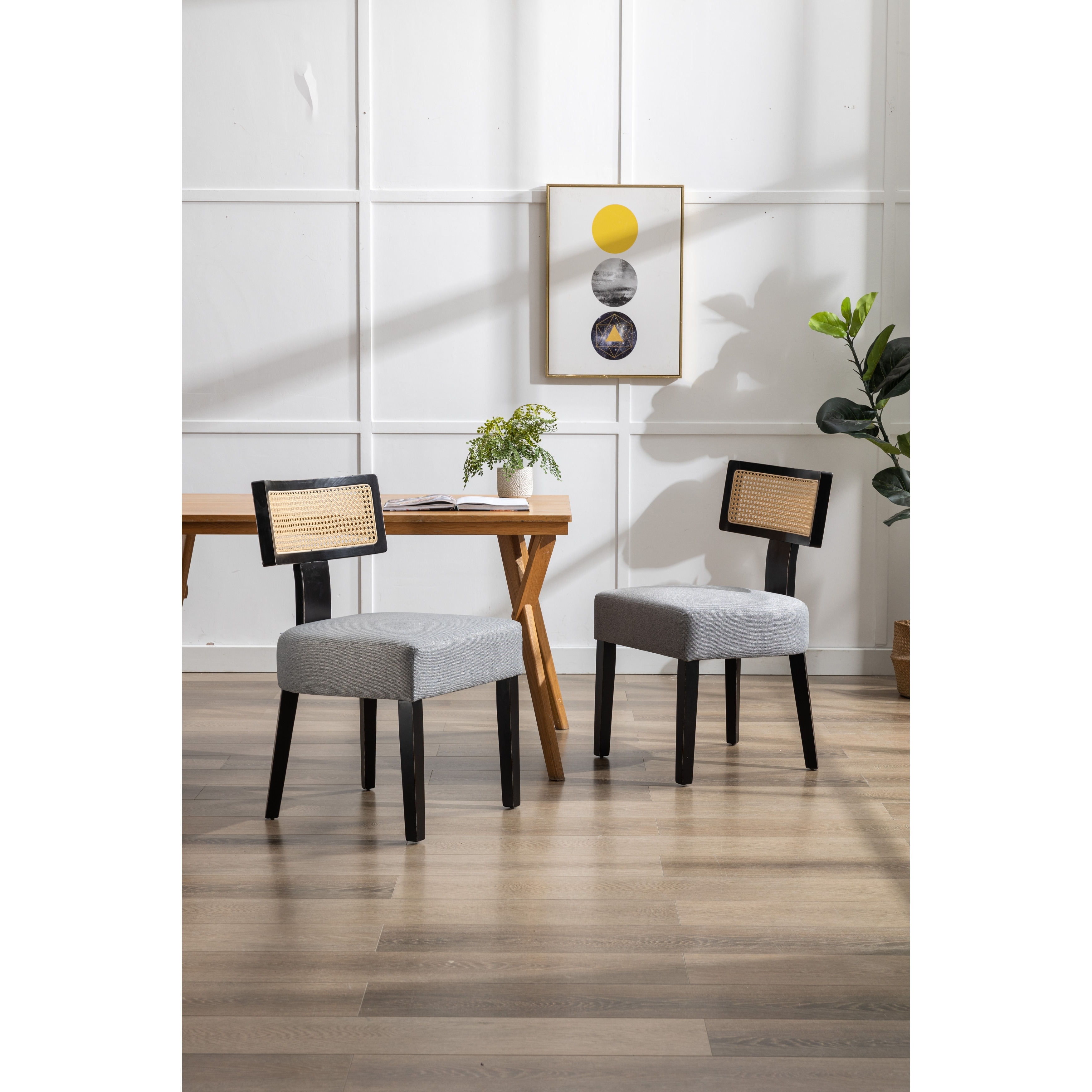 Armless chair with cushion on sale
