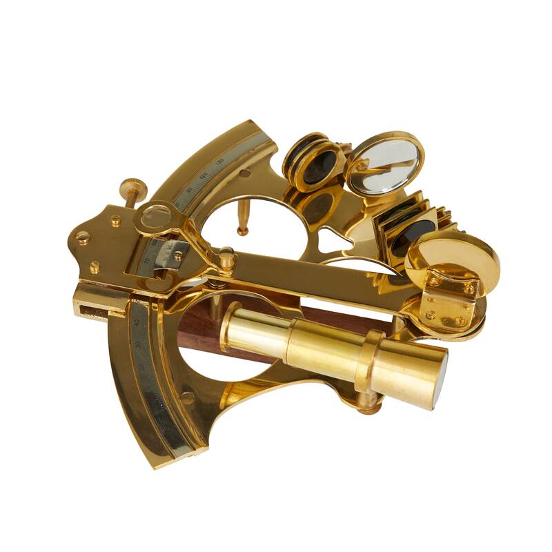 Gold Brass Nautical Heirloom Decor ( Set of 2)