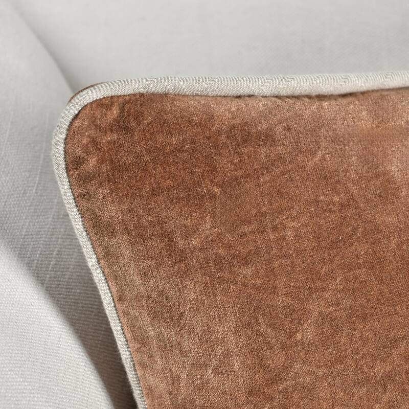 Villa by Classic Home Harriet Velvet Throw Pillow