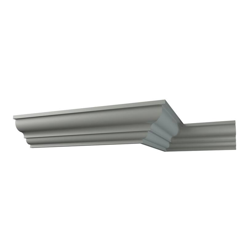 7 7/8"H x 7 7/8"P x 11 1/8"F x 96"L Owen Crown Moulding - 1-Pack