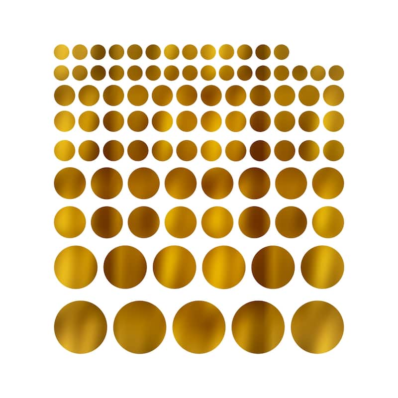 Walplus Polka Dots Wall Sticker Big Wall Home Decoration Nursery Decor