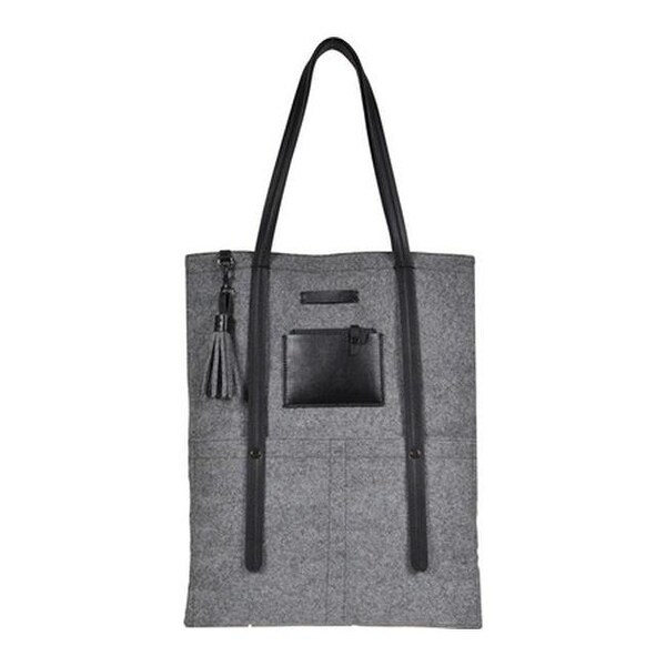 boiled wool tote bag