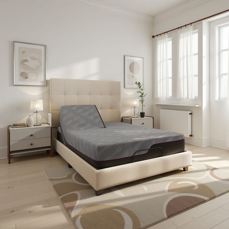 Bridgevine Home 11 inch Renew Flex Top Cooling Fast Responding Latex Foam Adult Mattress