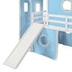 preview thumbnail 4 of 16, Loft Bed with Slide Tent and Tower