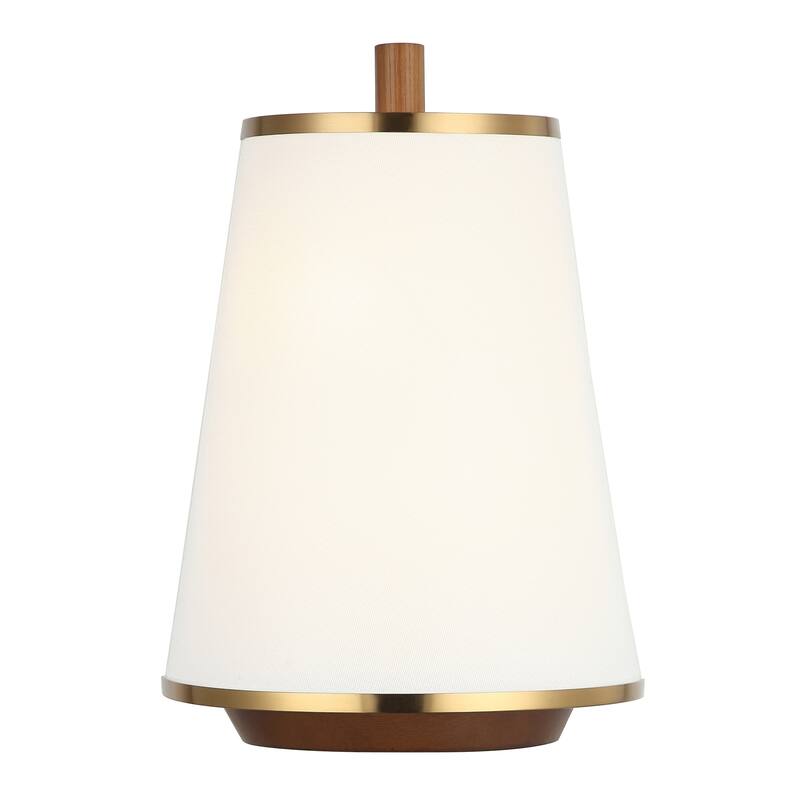 Varaluz Desert Flyer 2-Light Wall Sconce - Satin Brass/Medium Walnut