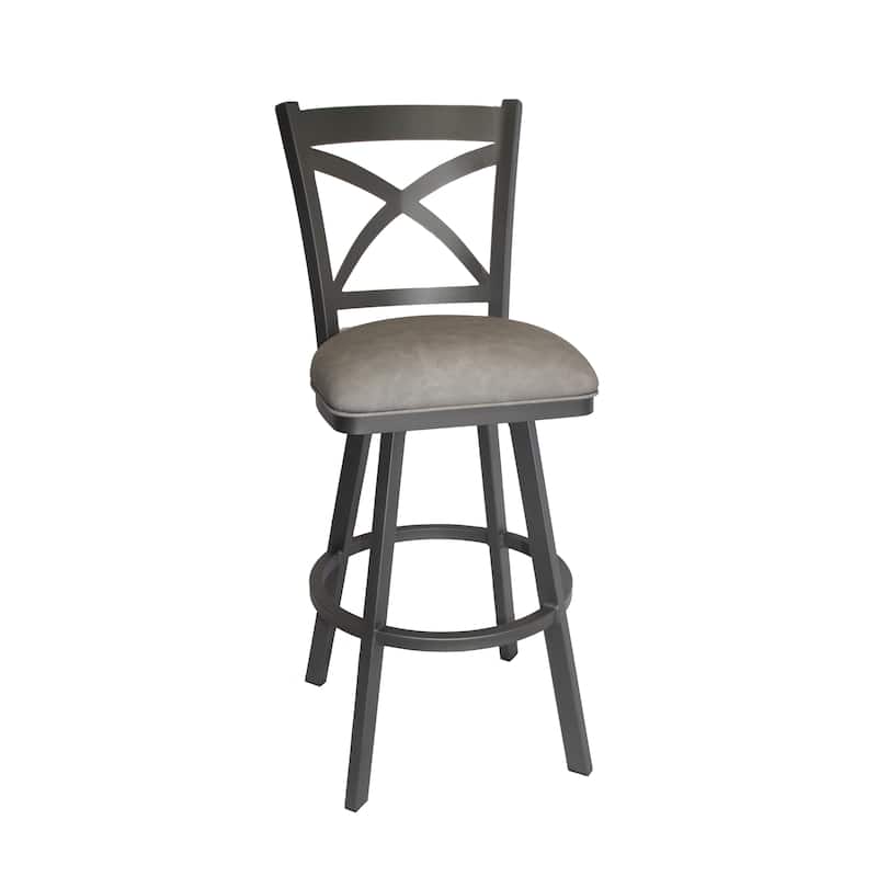 Tempo Furniture Edison Swivel 26" Counterstool/30" Barstool by Furnish Theory