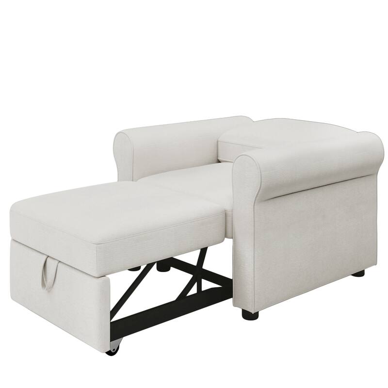 3-in-1 Sofa Bed Chair, Convertible Sleeper Chair Bed