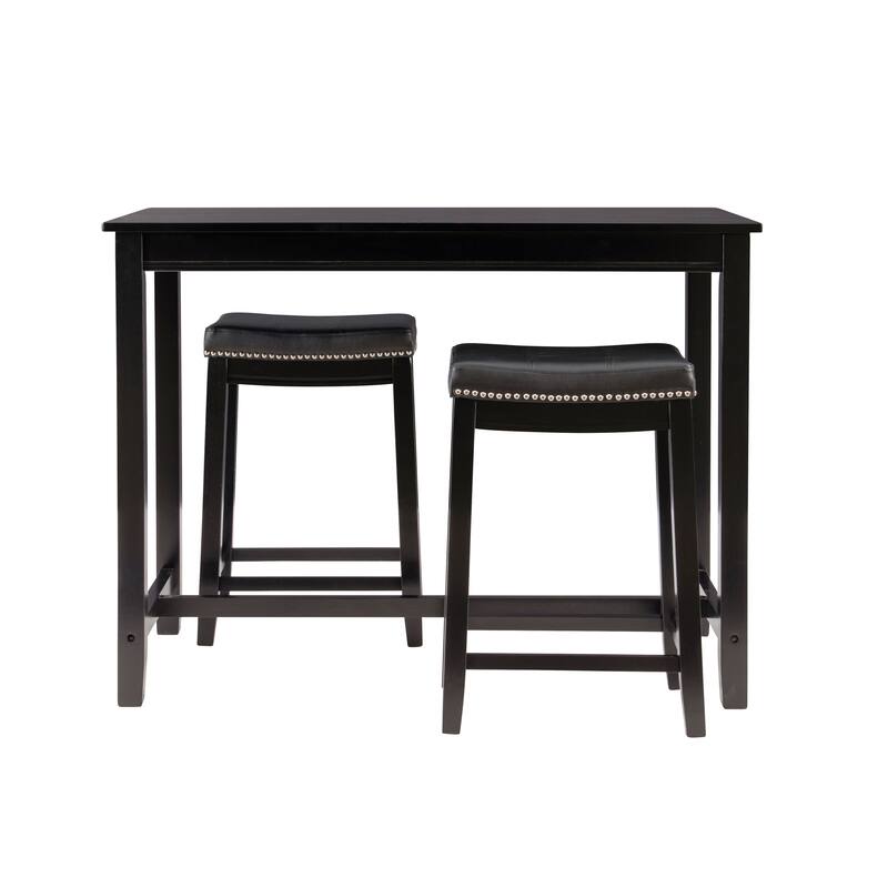 Bridgeport Wooden 3-Piece Counter Height Dining Set