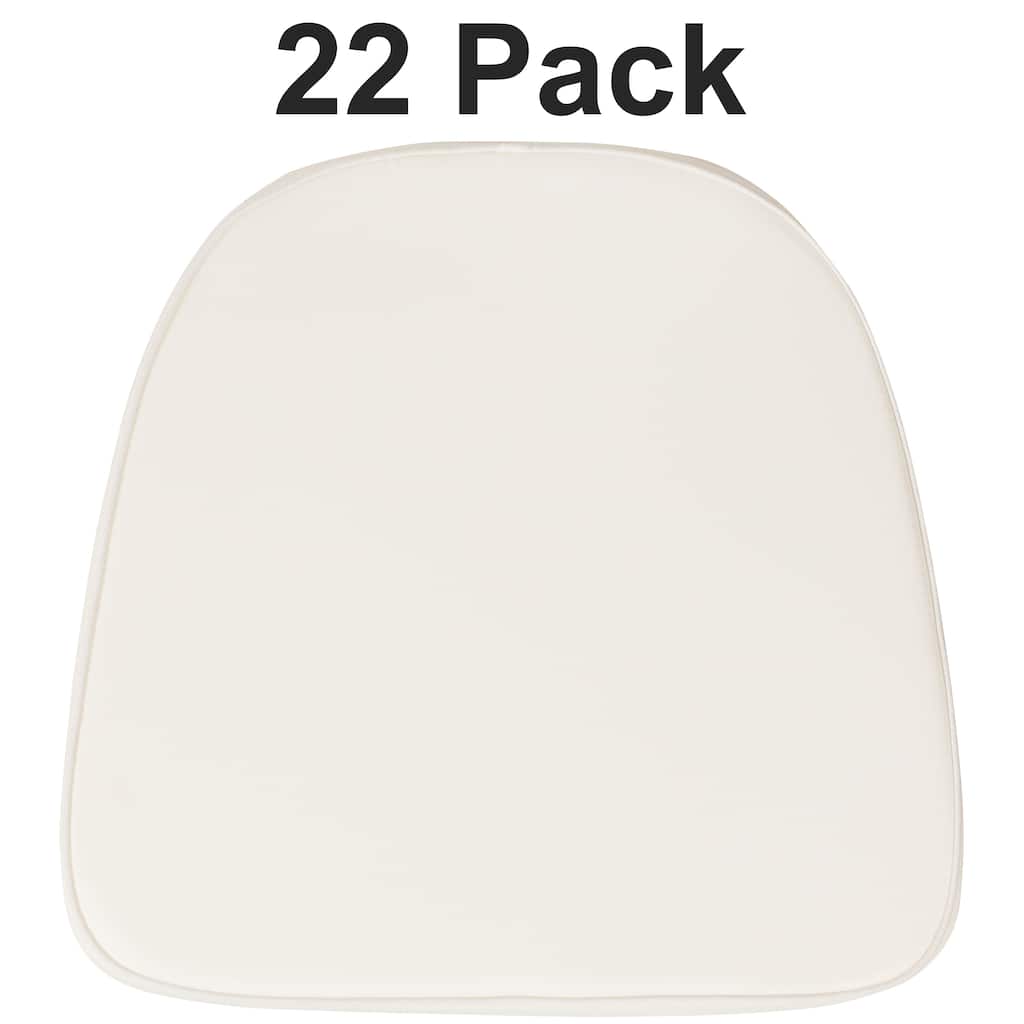 22 Pack Soft Fabric Chiavari Chair Cushion