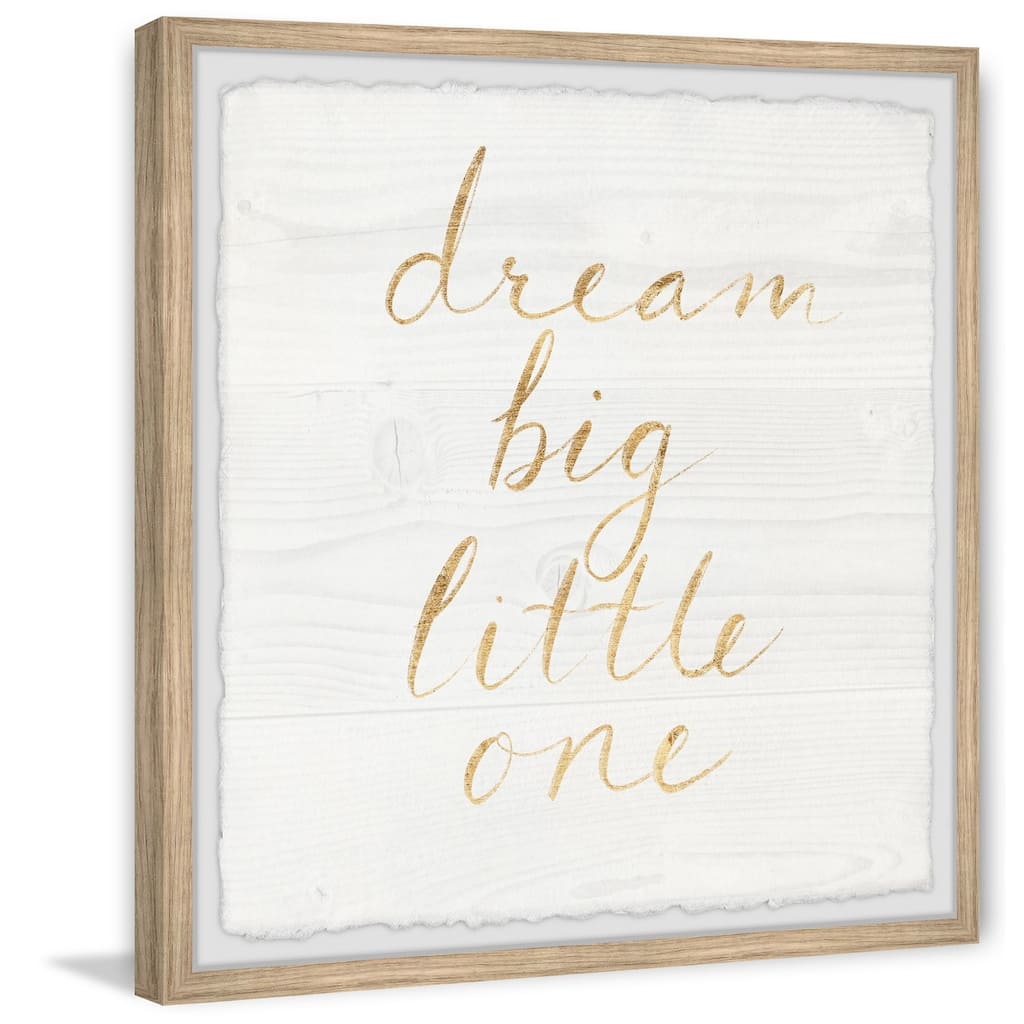 Sweet Dreams VIII Framed Wall Art, Elegant Home Touch - Sophisticated Artwork for Refined Décor