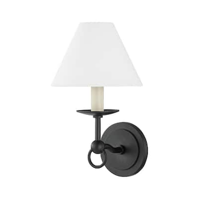 Troy Lighting Massi 1 Light Wall Sconce Forged Iron