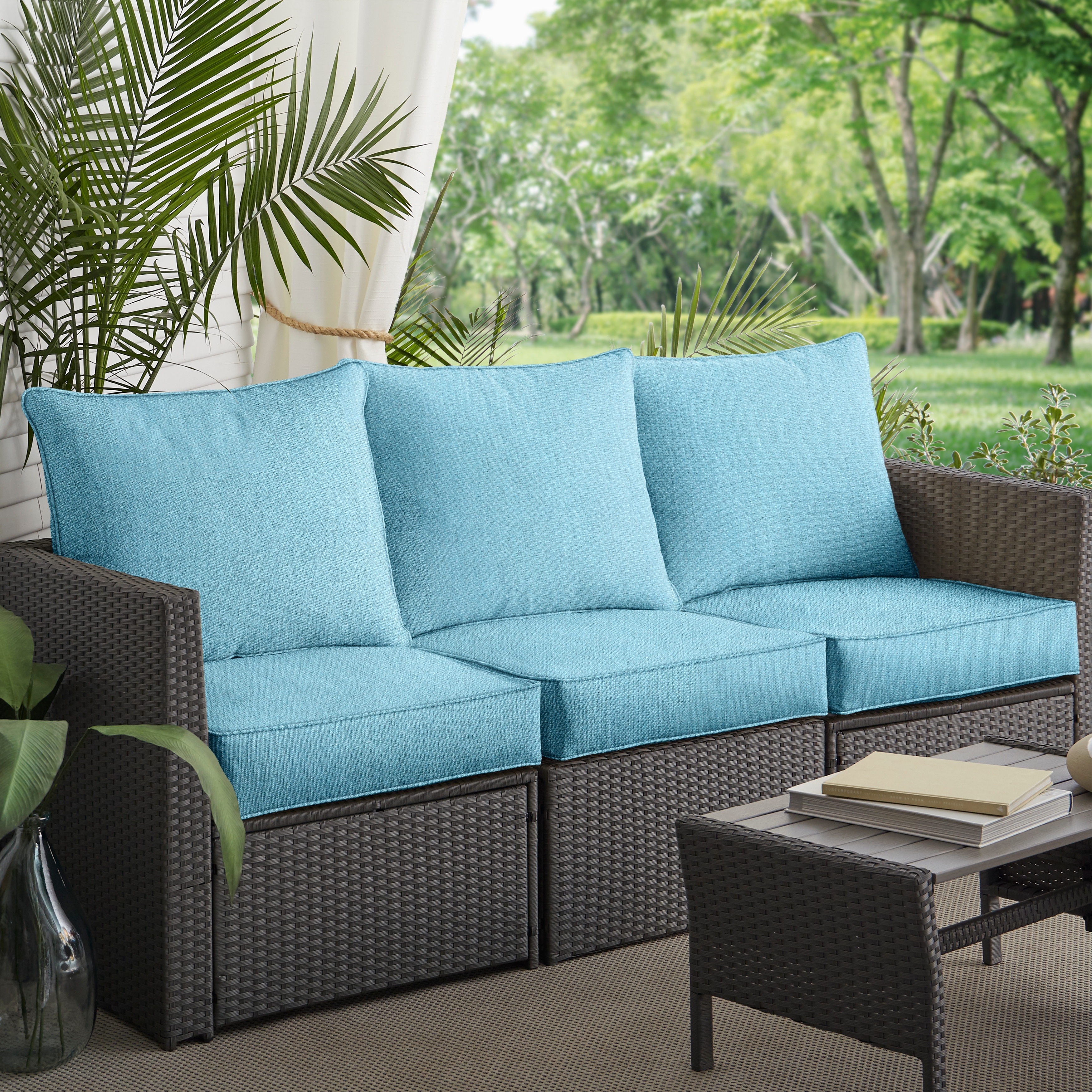 Deep Seating Corded Sofa Pillow and Cushion Set by Havenside Home