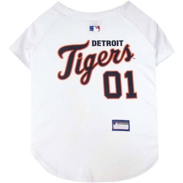 Hunter Detroit Tigers Pet Dog Baseball Jersey Bandana S//M