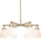Option Brushed Brass / White