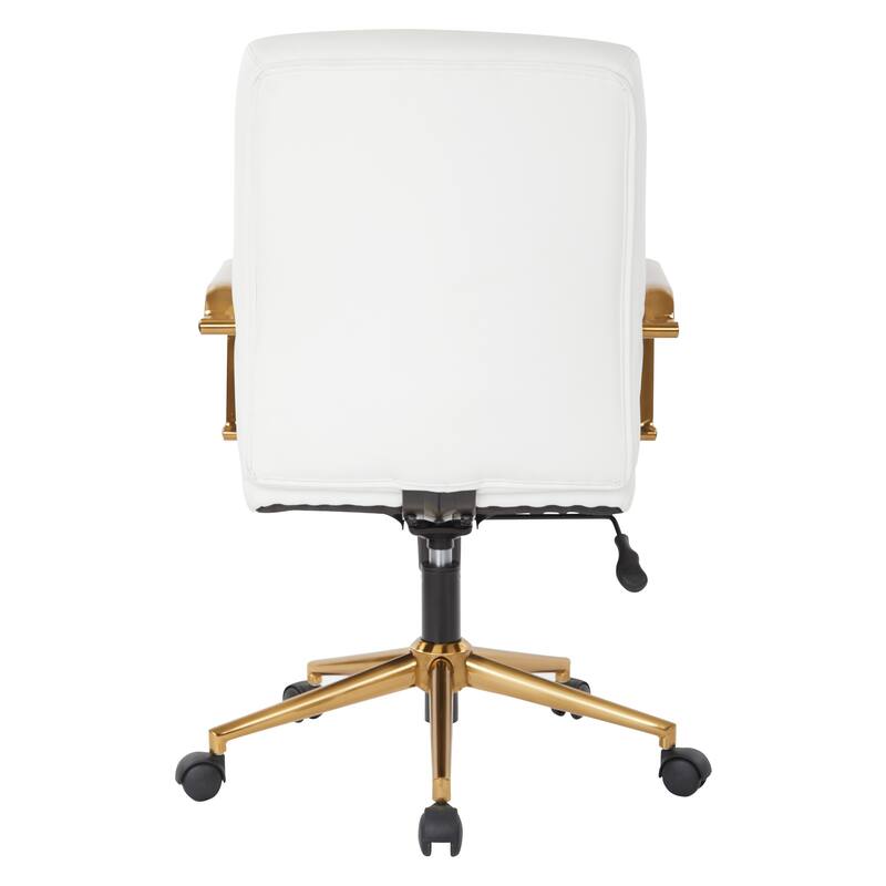 Baldwin Mid-Back Faux Leather Chair