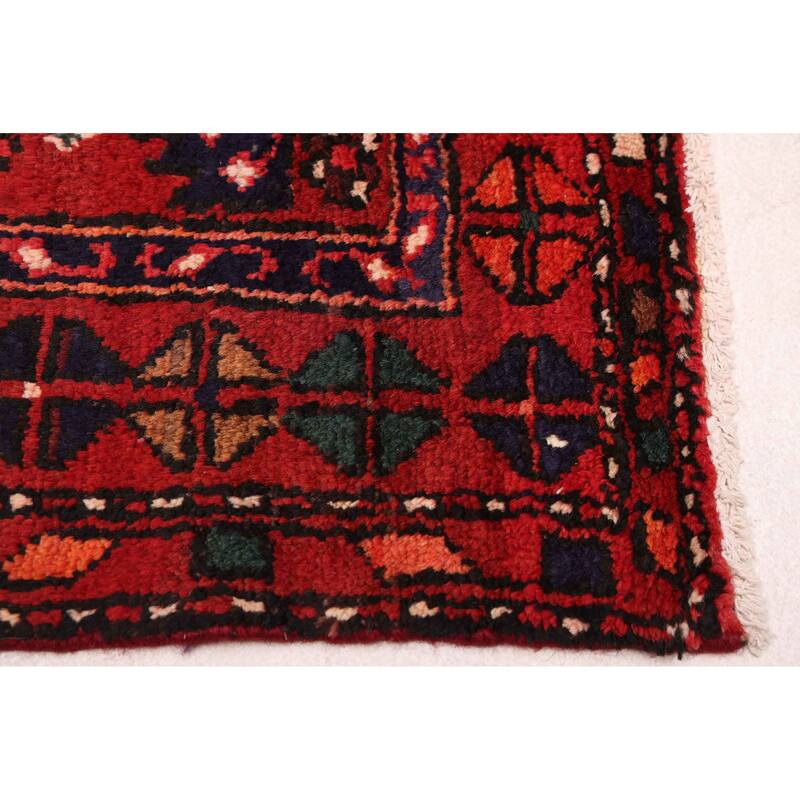 ECARPETGALLERY Hand-knotted Anadol Red Wool Rug - 4'3 x 6'11