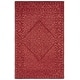 preview thumbnail 61 of 158, SAFAVIEH Handmade Dip Dye Karyn Wool Rug 5' x 8' - Red