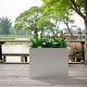 preview thumbnail 46 of 49, Dovelina Modern Metal Rectangular Planter- Elevate Your Space, Indoors & Outdoors