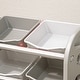 preview thumbnail 20 of 30, Kids Toy Storage Organizer with 6 Bins, Multi-functional Nursery Organizer Kids Furniture Set with HDPE Shelf