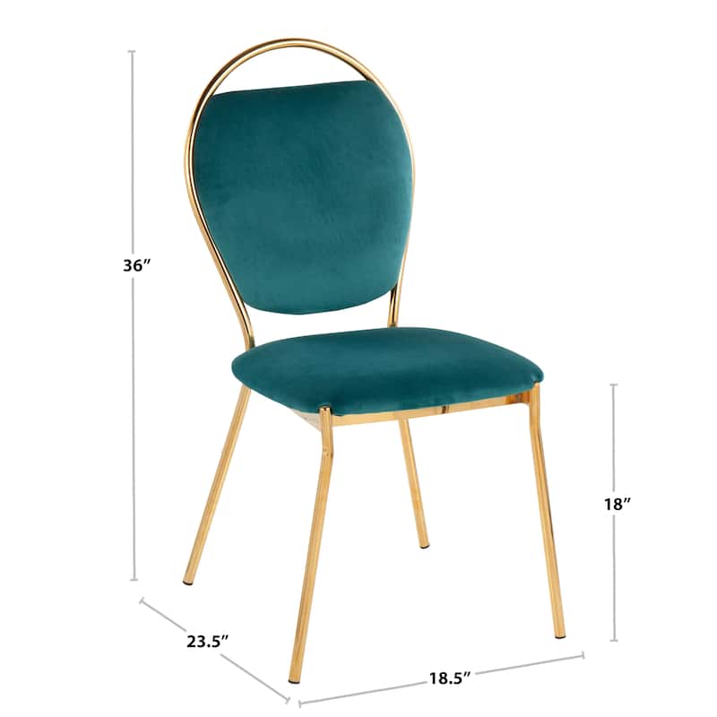 Silver Orchid Vivienne Dining Chair (Set of 2)