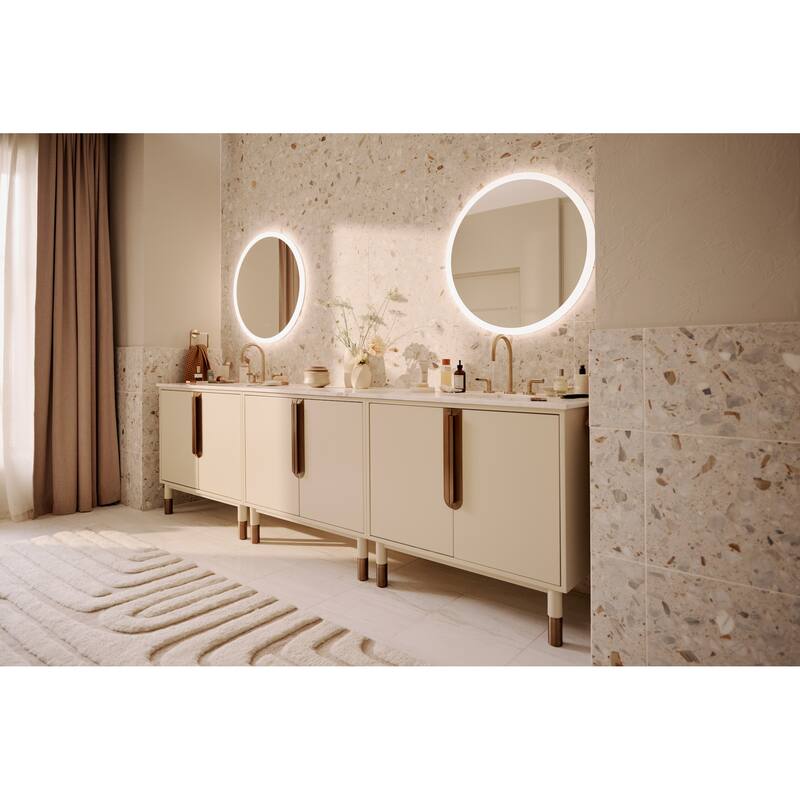 Robern IM0040CPFPDT Instinct 40" Diameter Flat Frameless Wall Mounted - Mirror