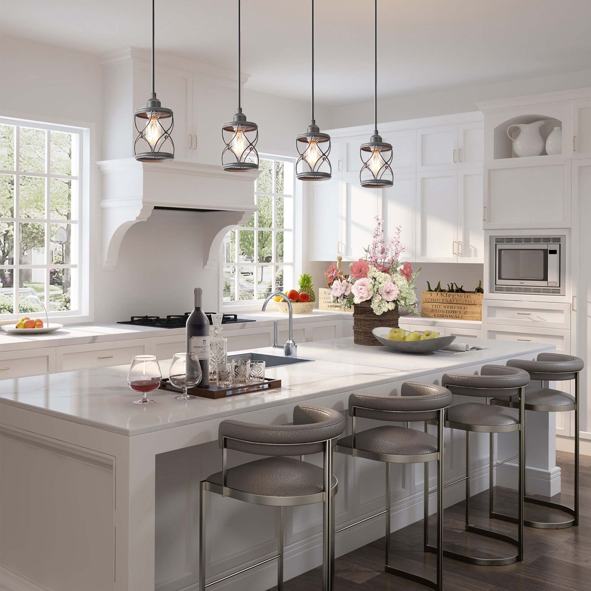Shop Lnc Modern Farmhouse 1 Light Geometric Mini Pendant Lighting Ceiling Light Fixture D5 X H7 9 D5 X H7 9 On Sale Overstock 23440721